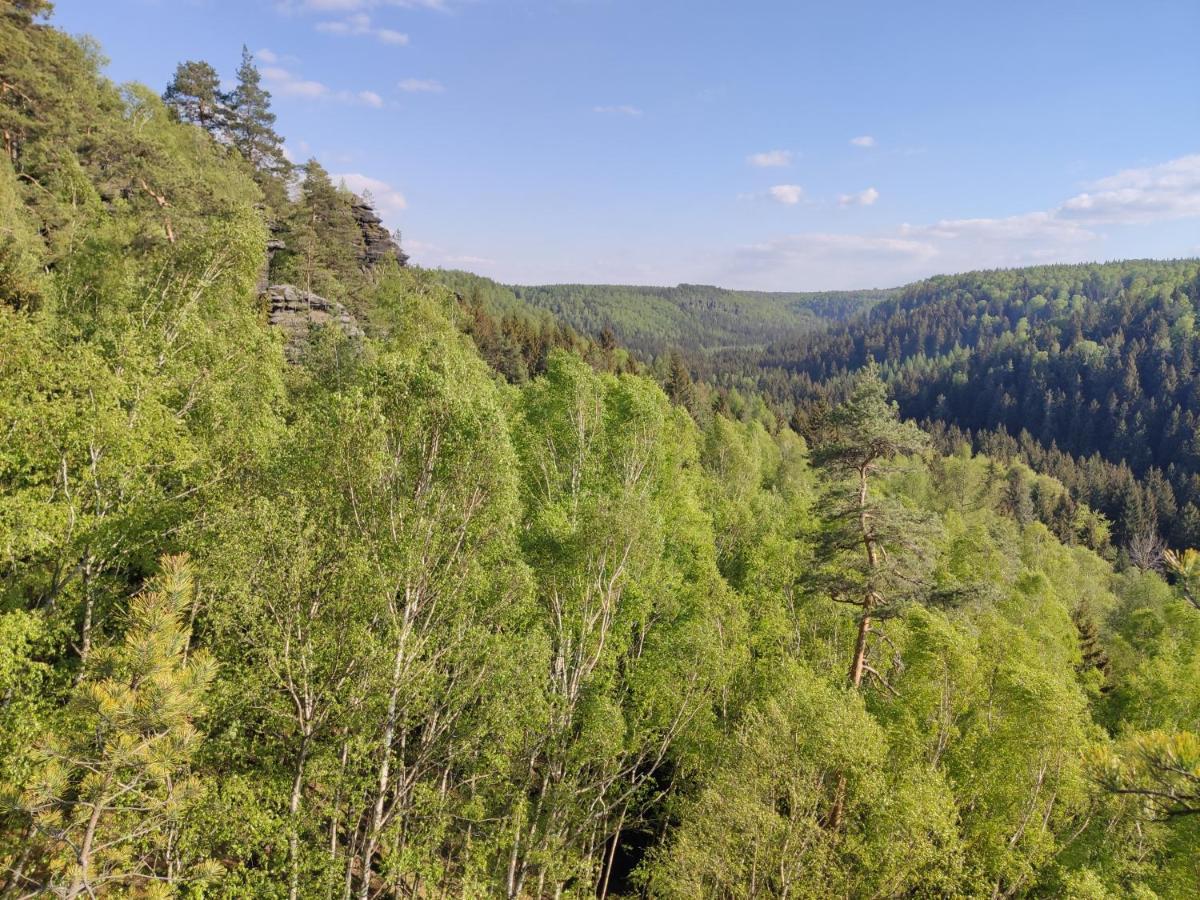 Ferienwohnung Bastei Rosenthal-Bielatal Kültér fotó