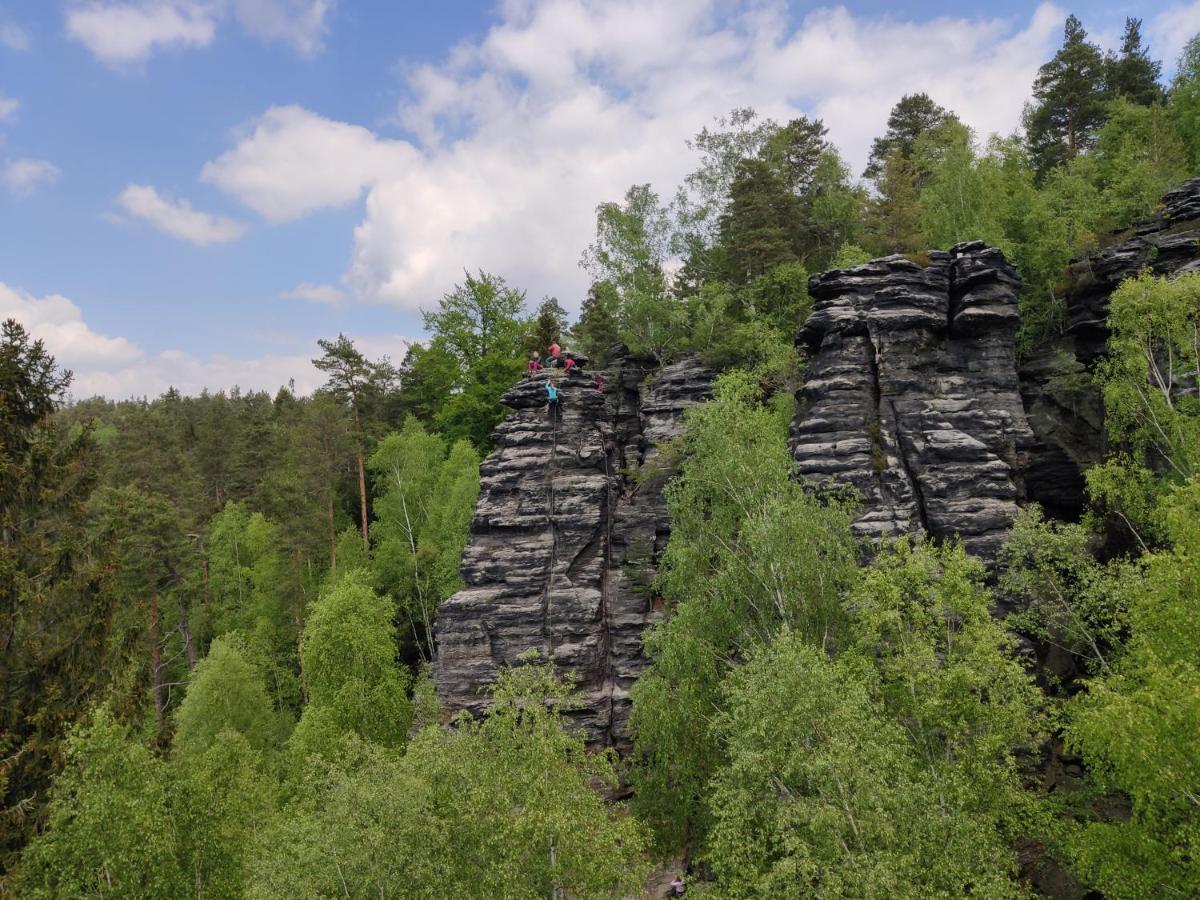 Ferienwohnung Bastei Rosenthal-Bielatal Kültér fotó