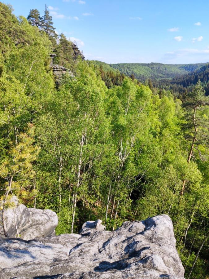 Ferienwohnung Bastei Rosenthal-Bielatal Kültér fotó